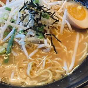 直ぐ出来ます＾＾♪手作り味噌ラーメン